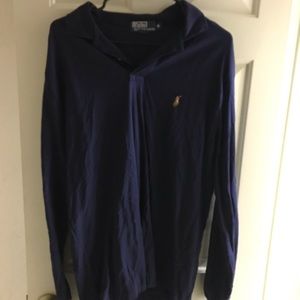 Long sleeve polo
